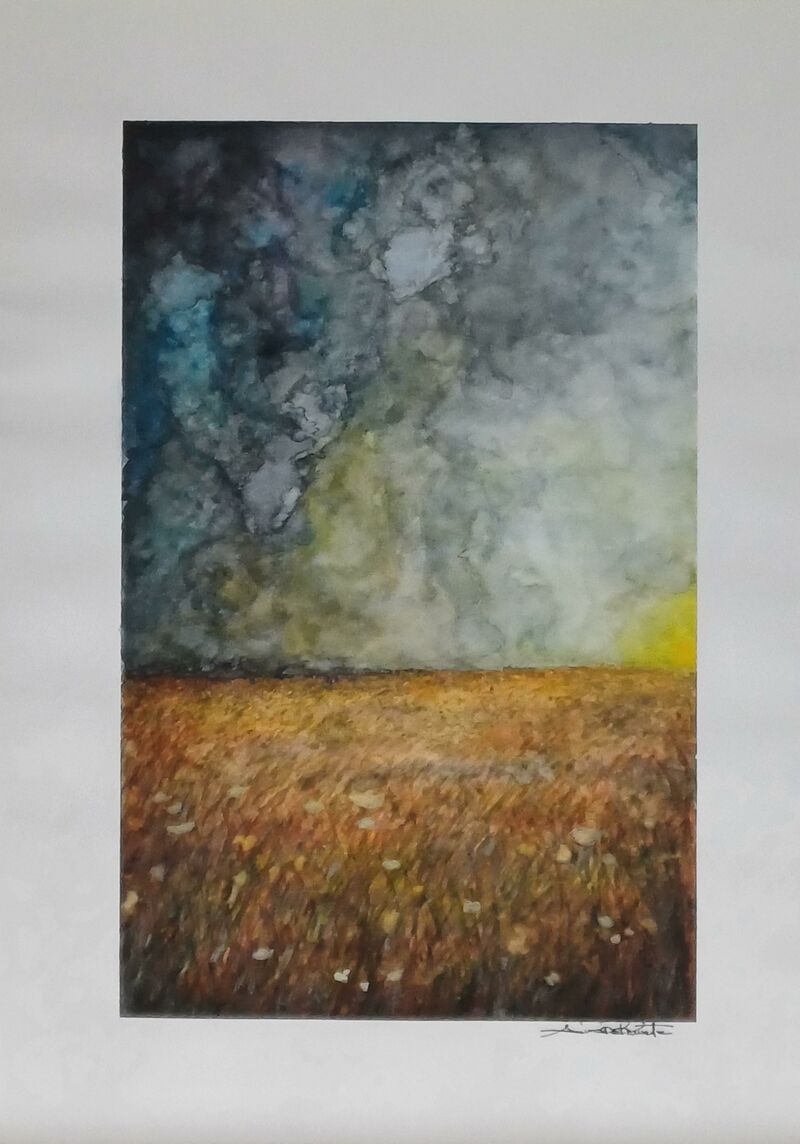 Paesaggio 1  - a Paintings by Anna Pia Parente